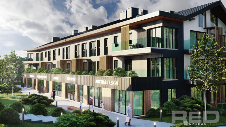 Developerské projekty laguna beskidow budova f komercni prostory