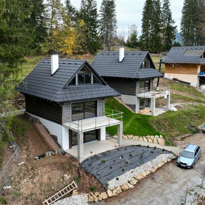 Malebná obec v Beskydách- Drevenica  Korňa